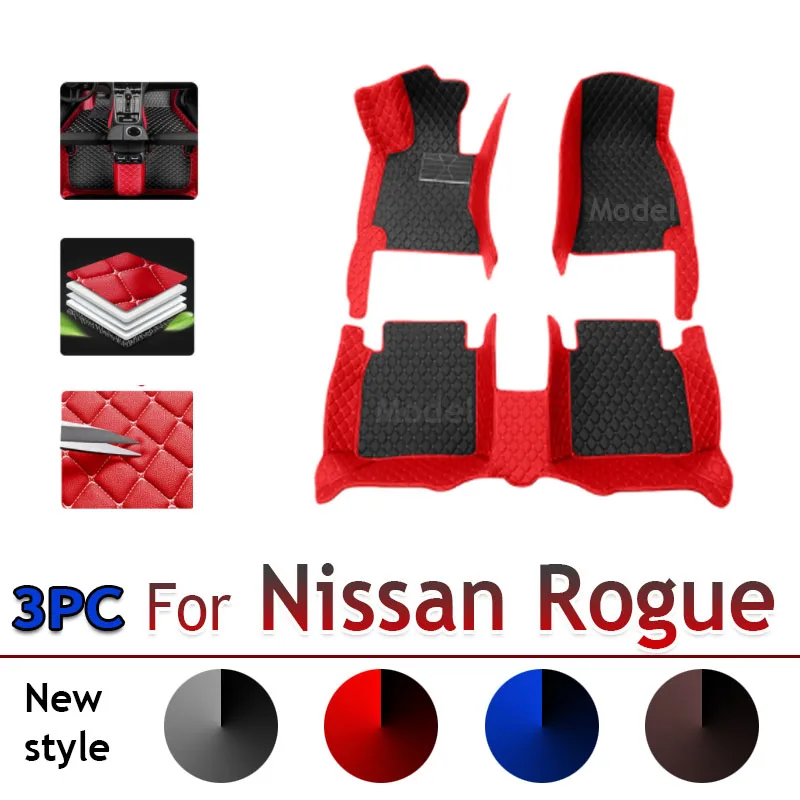 Automašīnas Grīdas Paklāji Nissan Rogue X-Trail X Trail T32 2014~2020 Paklāji Pad Paklāji Ādas Paklāji Paklājiņu Komplekts, Auto Piederumi 2015 2016 Attēls 0