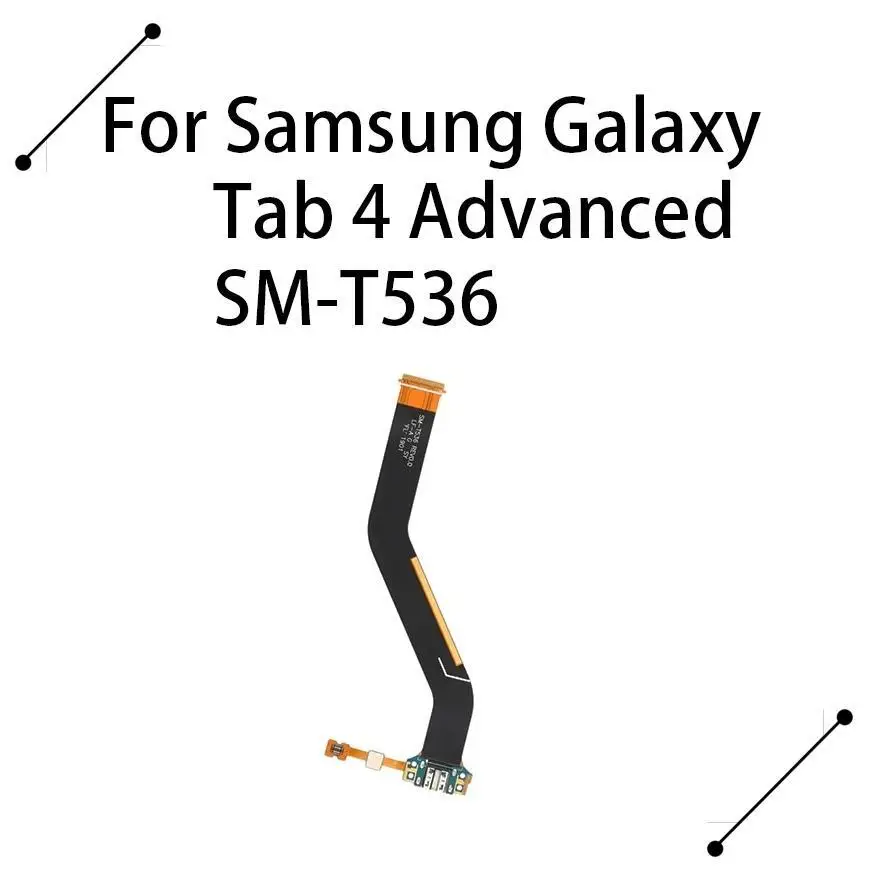 Oriģinālais USB Uzlādes Portu, Ligzdu Dock Savienotājs Uzlādes Valdes Flex Cable Samsung Galaxy Tab 4 Papildu SM-T536 Attēls 0