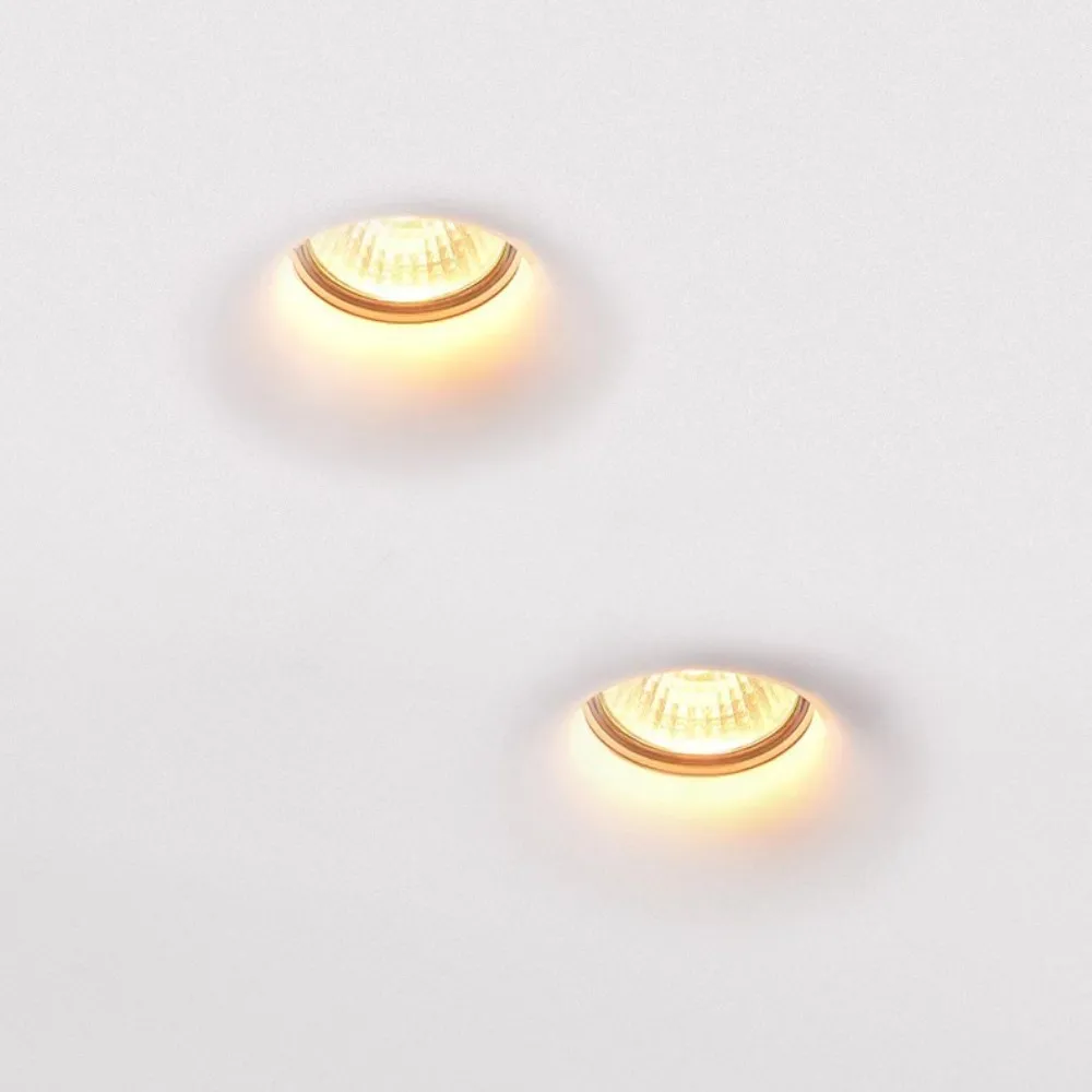 Padziļinājumā Ģipša Griestu Griestu Lampa LED Anti-Glare Iegulto bez Robežām Uzmanības centrā Dzīvojamā Istaba Guļamistaba Eju Mājās Apgaismojums Attēls 1