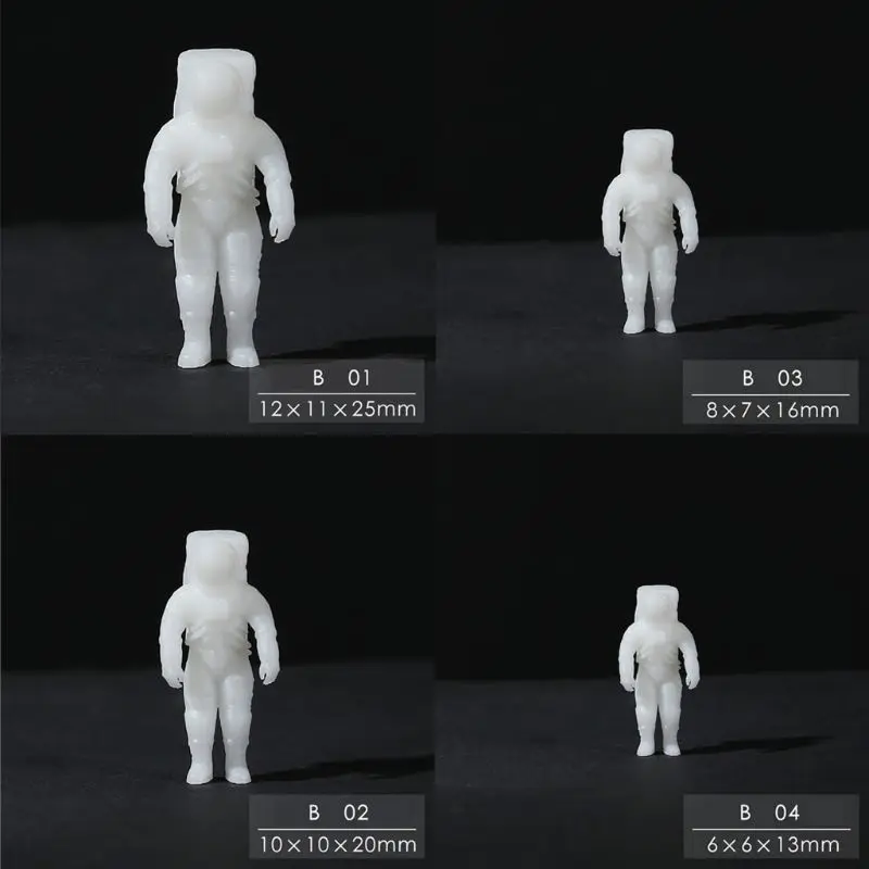 Sveķu Lējuma Veidnes Apdares 3D Astronauts Apdare Sveķu Piegādes Sveķu Pildvielas, Epoksīda Sveķi Veidnē Apdares Materiāla Attēls 1