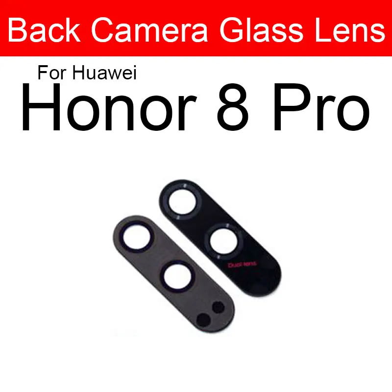 Aizmugures Aizmugurējo Kameru Stikla Objektīvs Huawei Honor 8 8A 8s 8.C 8X 8Pro 8xMax Baudīt Max Kameru Stikla Lēcu Stikla + Uzlīmes Remonta Daļas Attēls 3