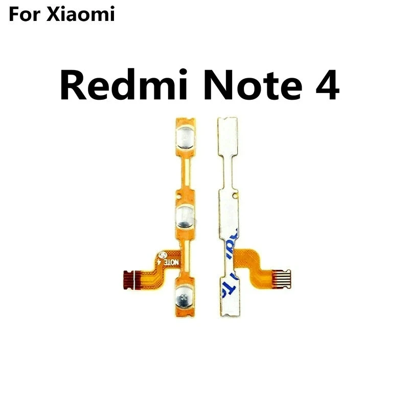 Jauns Power on/off & sējums augšu/uz leju pogas flex kabelis Nomaiņa Xiaomi Redmi 4. Piezīme 4pro 4X Pro tālruni Attēls 3