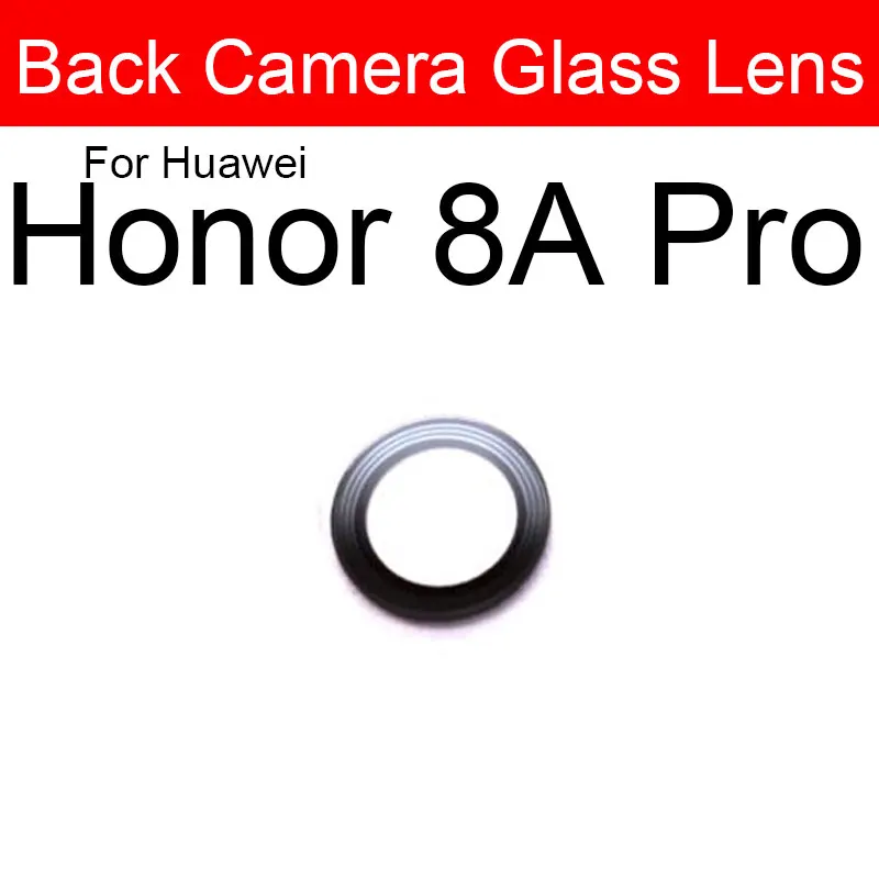 Aizmugures Aizmugurējo Kameru Stikla Objektīvs Huawei Honor 8 8A 8s 8.C 8X 8Pro 8xMax Baudīt Max Kameru Stikla Lēcu Stikla + Uzlīmes Remonta Daļas Attēls 4