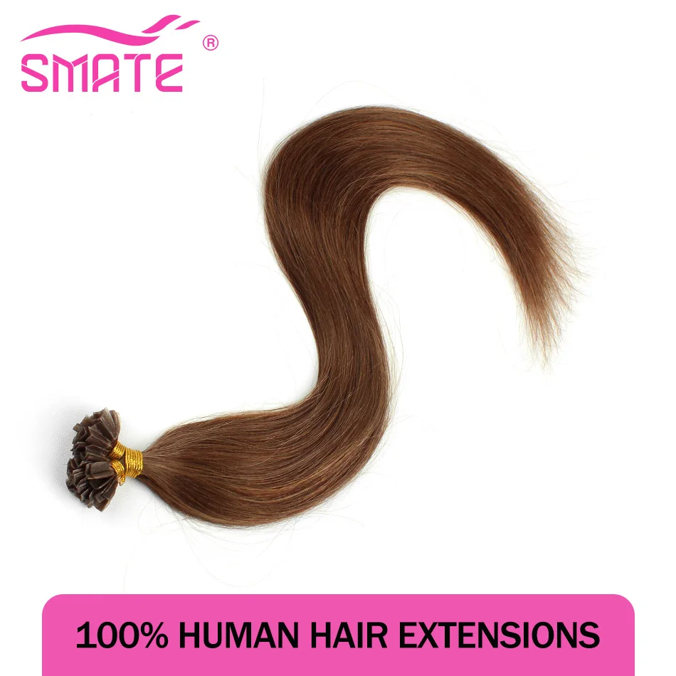 SMATE V Padoms Matu pieaudzēšana Cilvēka Matu Ombre Vidēji Brūna Jaukts Dabiskais Blondīne Indiešu Remy Human Hair Balayage 12