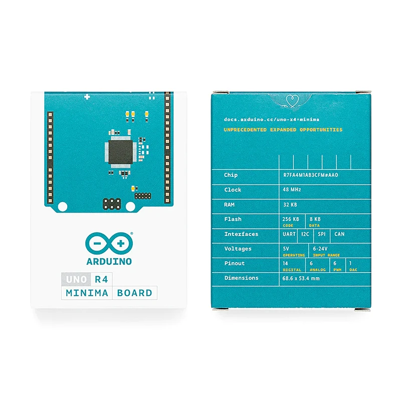 Sākotnējā Arduino UNO R4 Obligātie Attīstības padomes ABX00080 Lepojas RA4M1 Mikroprocesoru no Renesas Attēls 4
